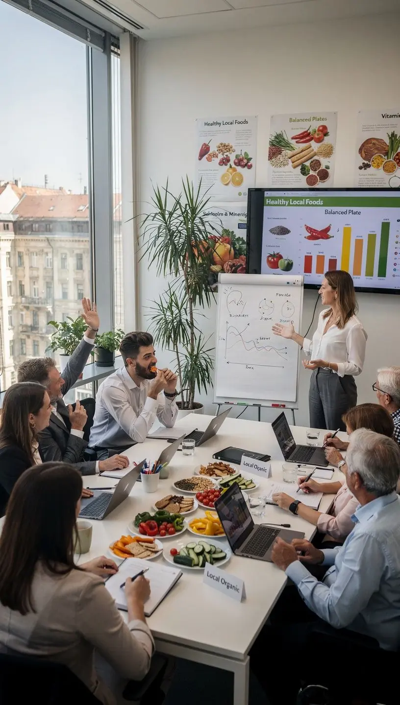 Professional team collaboration